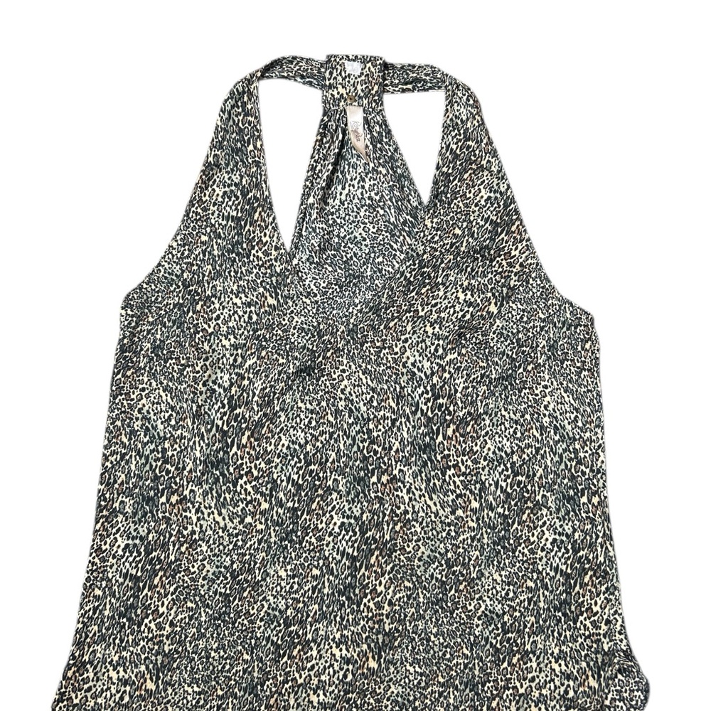 Rory Beca Black and White Patterned Halter Top - Picture 2 of 8